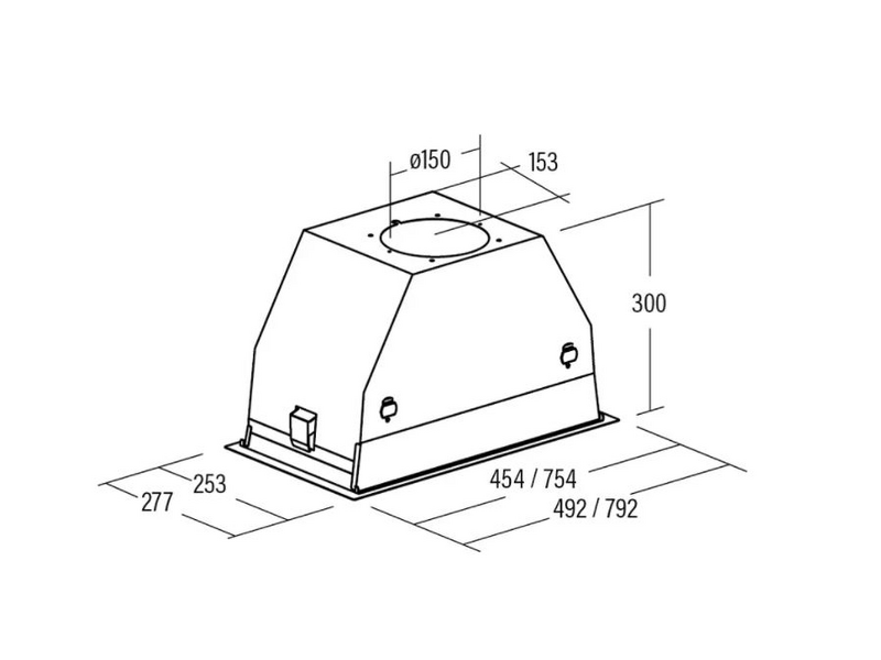 CATA - Páraelszívó GC-DUAL 45 XGWH/D