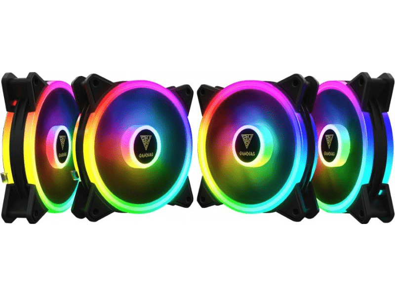 Gamdias Aeolus M2-1204R PC Ventilátor, ARGB