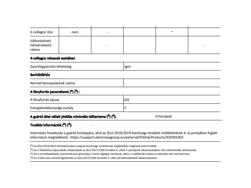 Electrolux LNT7ME32M1 Kombinált hűtőszekrény, NoFrost, 185 cm