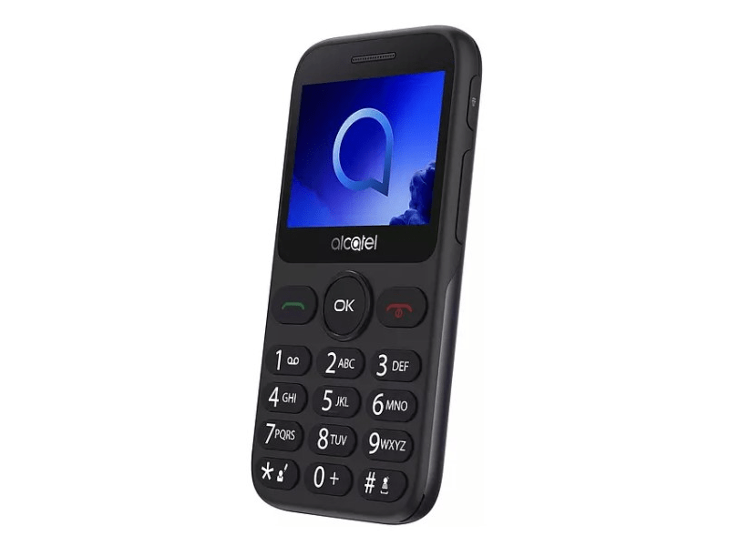 Alcatel 2019G SingleSIM kártyafüggetlen mobiltelefon, szürke
