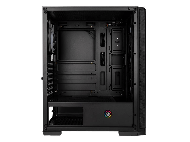 BitFenix Nova Mesh SE TG 4ARGB Számítógépház, fekete