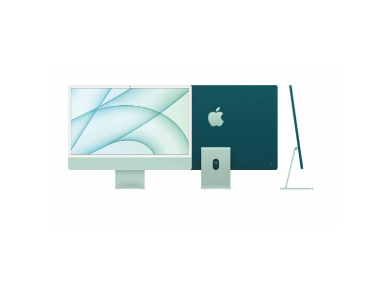 Apple iMac 24 256GB MGPH3MG/A 8CGPU Asztali számítógép, zöld