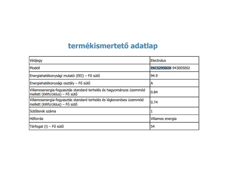 Electrolux EKC52950OX PlusSteam kerámialapos tűzhely gőzfunkcióval