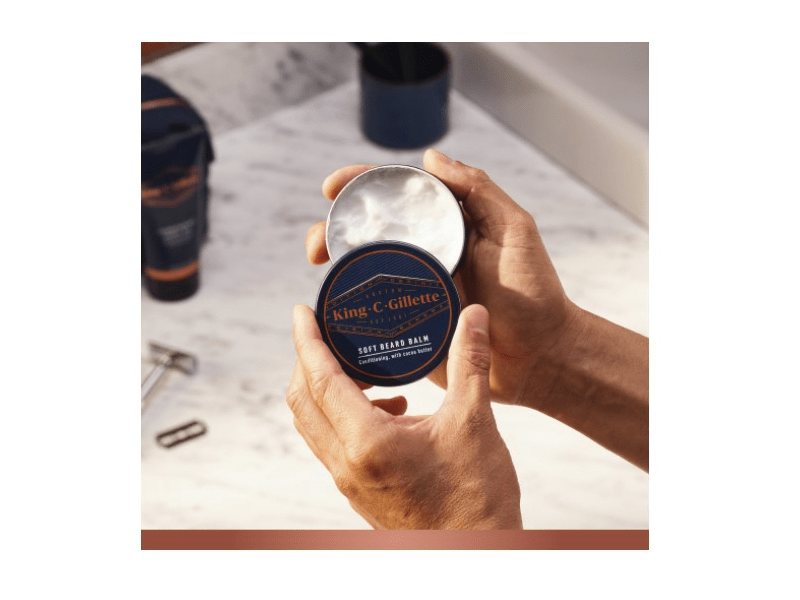 King C. Gillette szakállbalzsam, 100ml