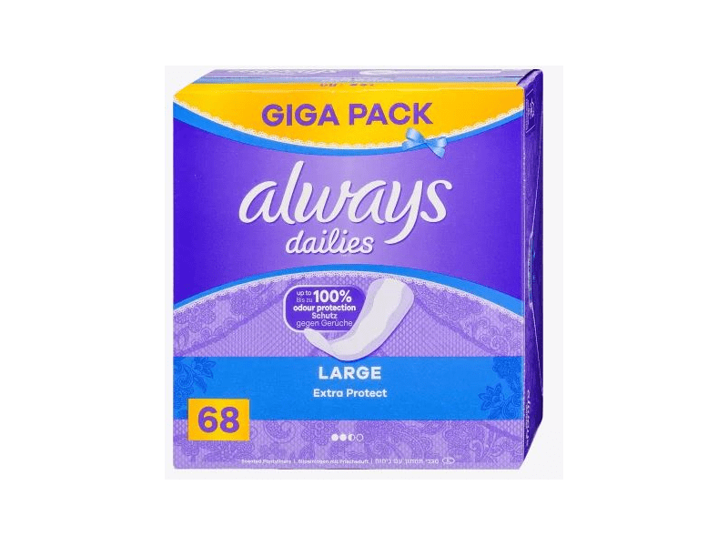 Always Tisztasági betét, Long, 68 db