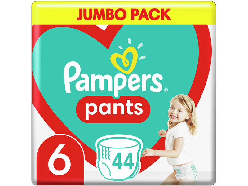 Pampers Pants Jumbo Pack bugyipelenka, 6-os méret, 44 db