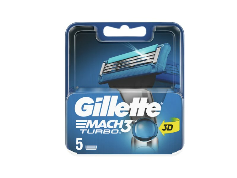 Gillette Mach3 Turbo borotvabetét, 5db