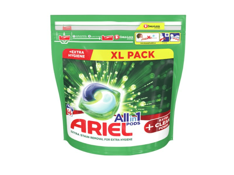 Ariel Extra Clean mosókapszula, 46db