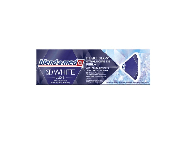 Blend-a-Med 3D White Luxe with Pearl fogkrém, 75 ml