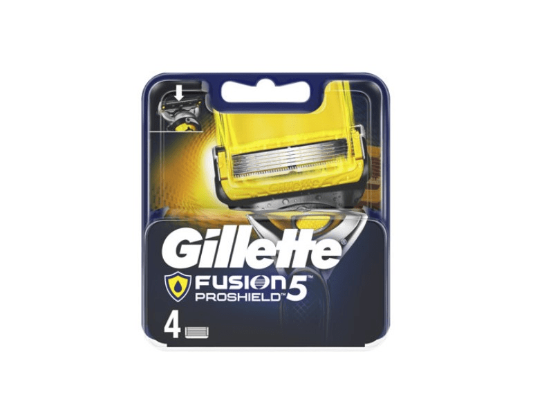 Gillette Fusion5 ProShield Pótfej Férfi Borotvához, 4 db