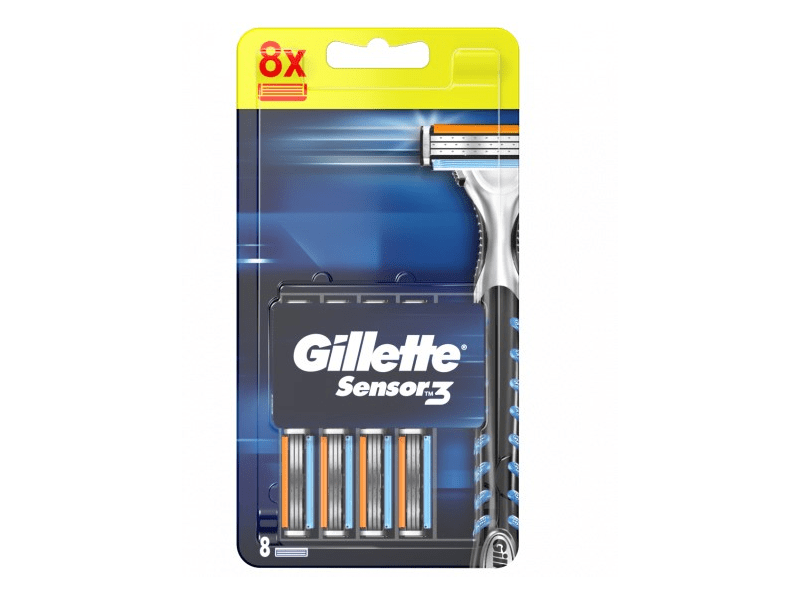 Gillette Sensor3 Borotva + pótfejek