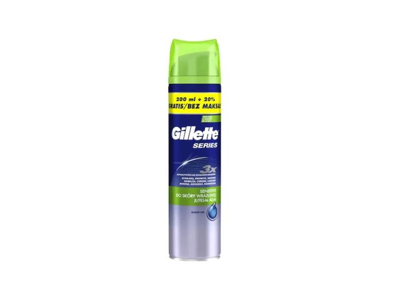 Gillette Sensitive borotvazselé, 240 ml