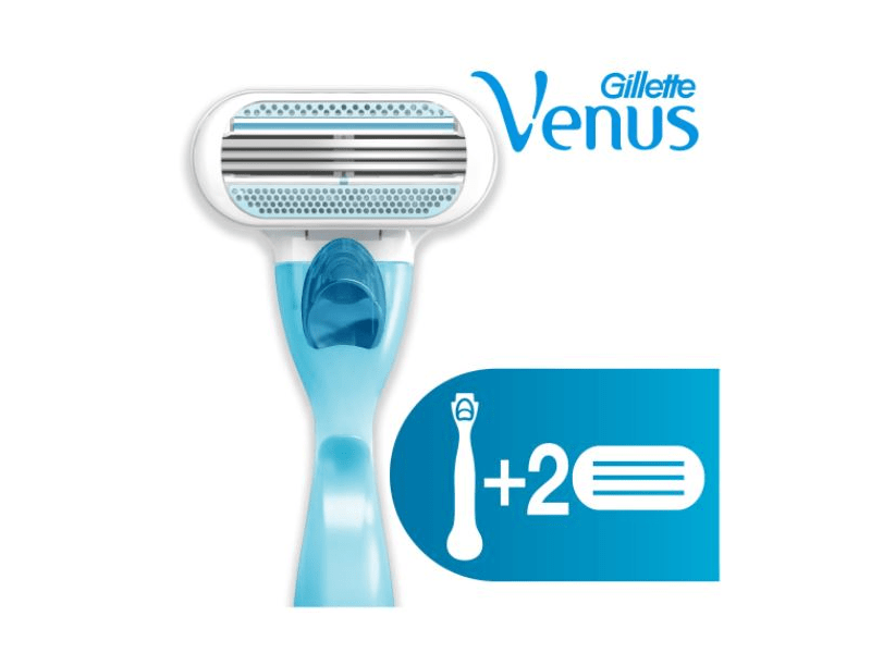 Gillette Venus Női Borotvamarkolat + 2 db Borotvabetét
