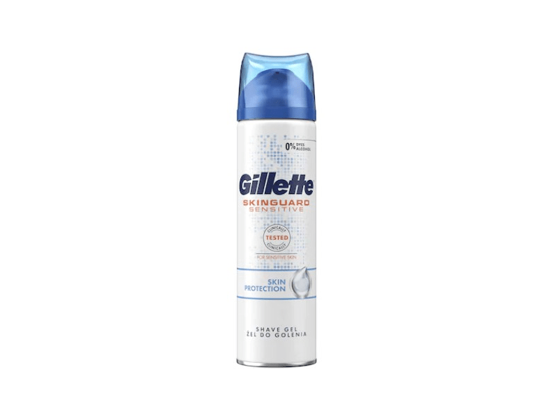 Gillette SkinGuard Sensitive férfi borotvazselé, 200 ml
