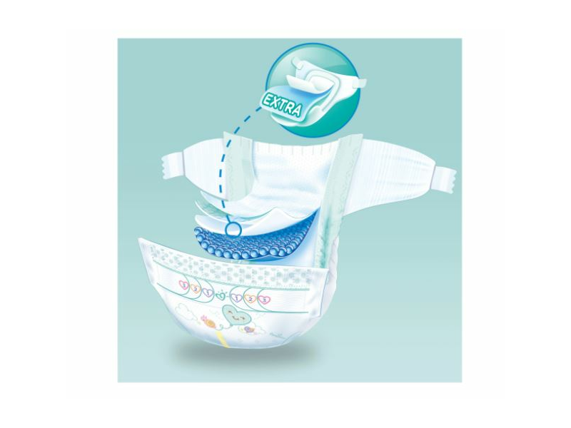 Pampers Active Baby Maxi Pack M3 Pelenka, 66 db