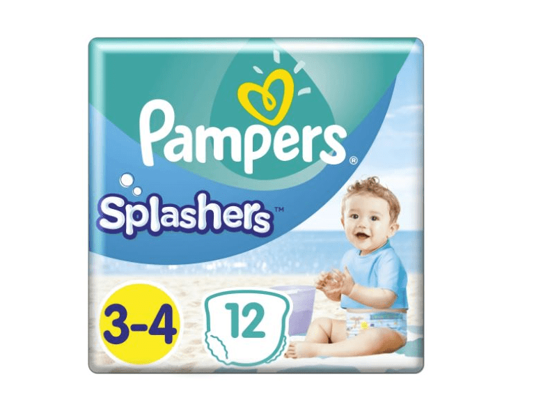 Pampers Splashers pelene za plivanje 3-4, 12 kom