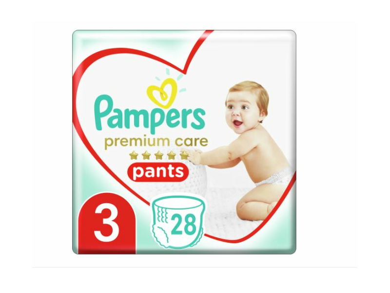Pampers Premium Pants nadrágpelenka 3-as, 28 db
