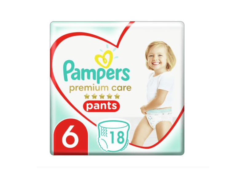 Pampers Premium Pants nadrágpelenka 6-os, 18 db