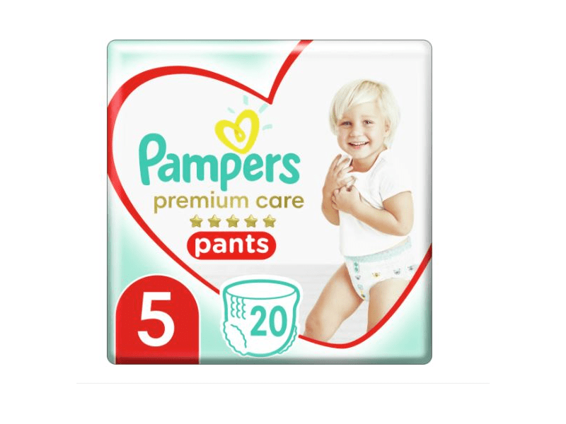 Pampers Premium Pants nadrágbugyi 5-ös, 20 db