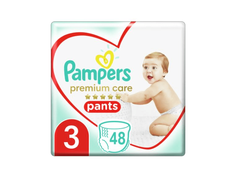 Pampers premium Pants nadrágpelenka 3-as, 48 db