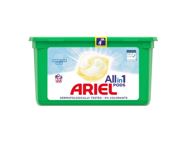 Ariel Sensitive Mosókapszula, 33 db
