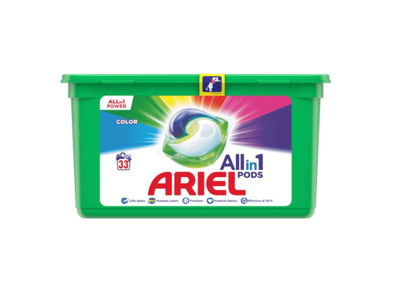 Ariel All-in-1 Color Mosókapszula, 33 db