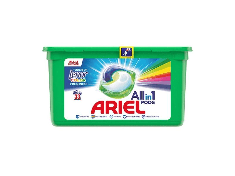 Ariel Allin1 Touch of Lenor Mosókapszula, 33 db