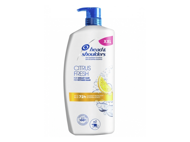 Head & Shoulders Citrus Fresh Korpásodás Elleni Sampon, 900 ml