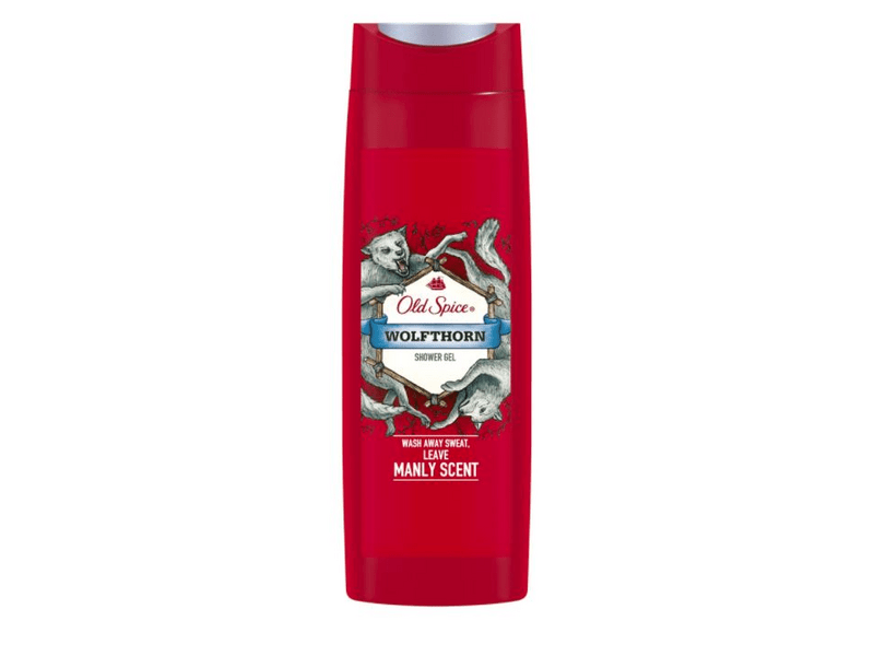Old Spice Wolfthorn tusfürdő, 400 ml