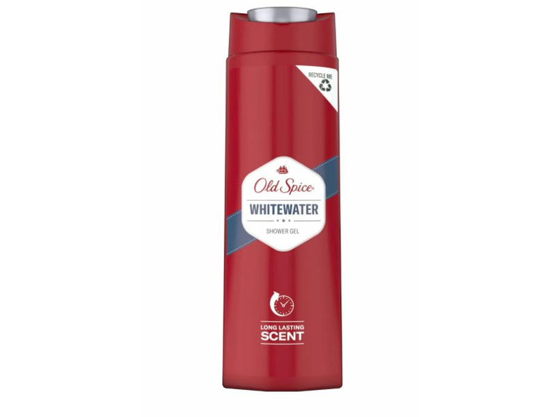 Old Spice Whitewater tusfürdő, 400 ml