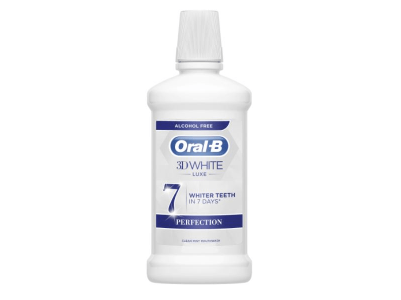 Oral-B 3DWhite Luxe Perfect Szájvíz, 500 ml