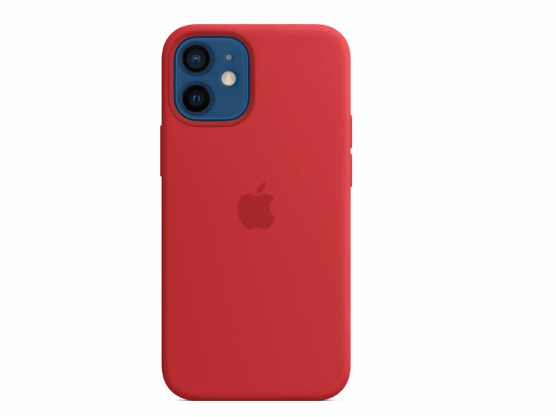 Apple iPhone 12 mini Szilikon tok, MagSafe, Piros (MHKW3ZM/A)