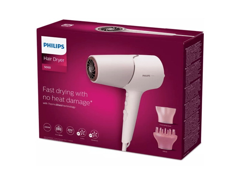 Philips BHD530/00 5000 serija sušila za kosu, bijela