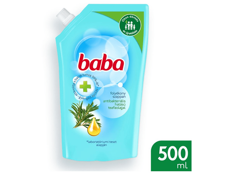 Baba Folyékony szappan Antibakteriális hatású, 500ml