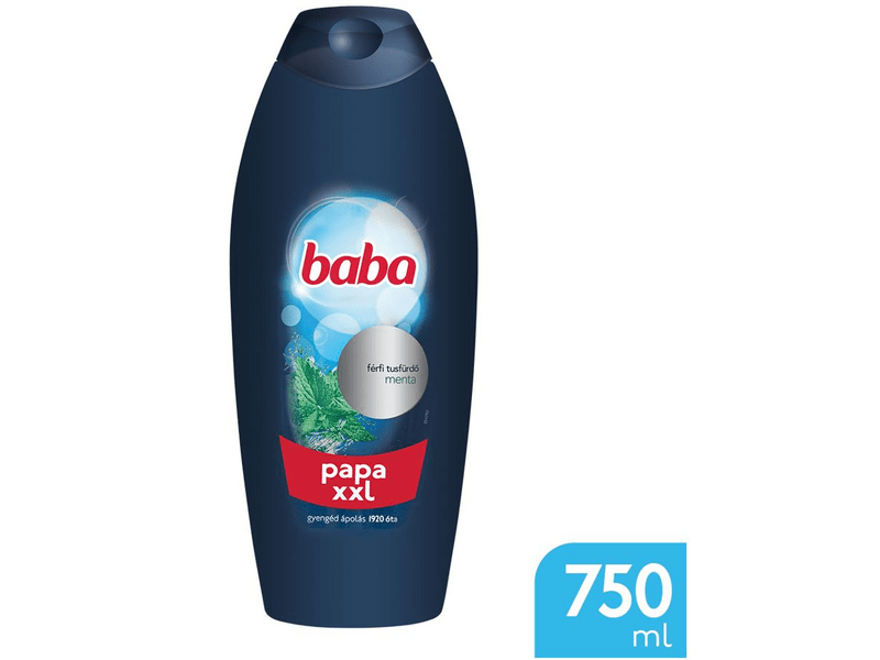 BABA Menta tusfürdő ,750 ml
