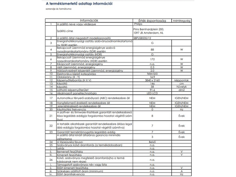 Philips 58PUS8535/12 4K Ultra HD LED Smart Tv