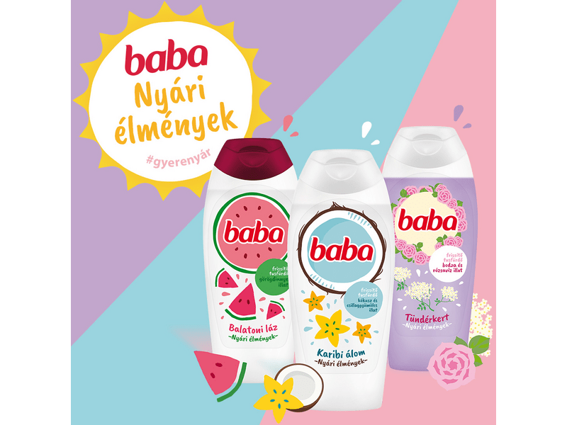 Baba Karibi Álom Kókusz és csillaggyümölcs tusfürdő, 750 ml