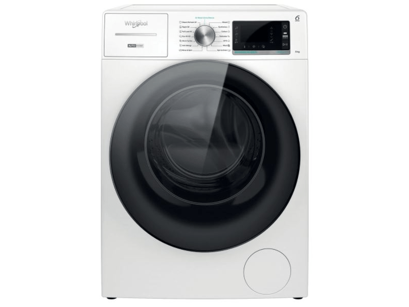 Whirlpool W7XW845WBEE Elöltöltős mosógép, 8kg, 1400 fordulat/perc