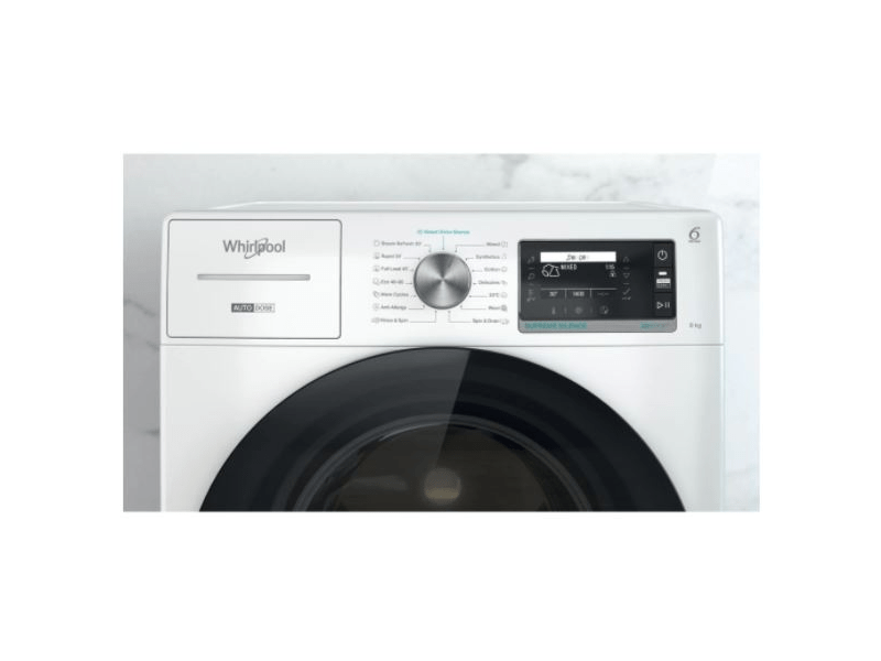 Whirlpool W7XW845WBEE Elöltöltős mosógép, 8kg, 1400 fordulat/perc