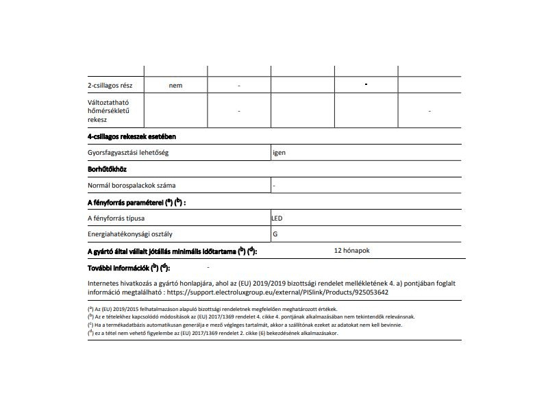 AEG RCB534E1LW Kombinált hűtőszekrény, 185 cm