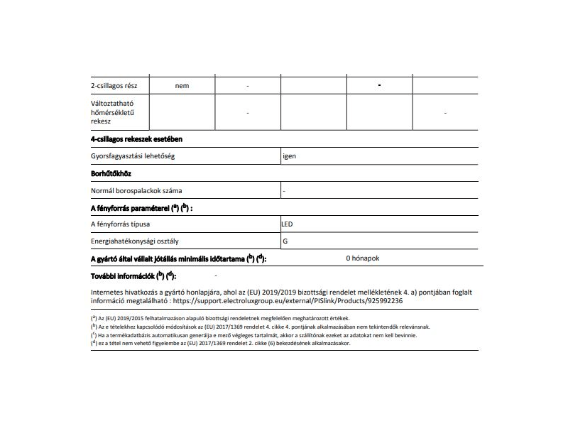 AEG RDB428E1AX Kombinált hűtőszekrény, 160 cm