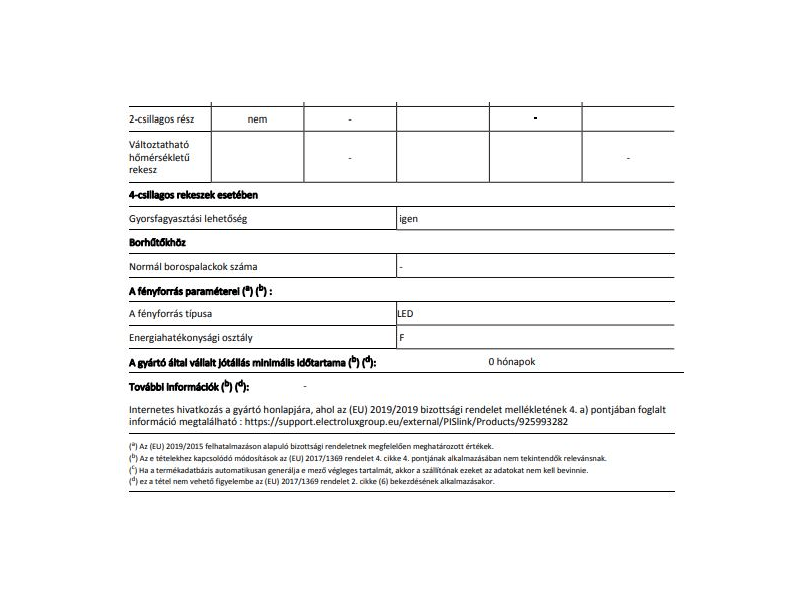 AEG RCB736E5MB Alulfagyasztós kombinált hűtőszekrény