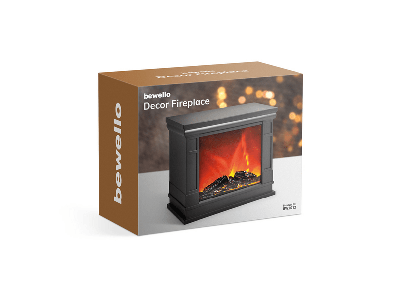 Bewello BW2012 Kandalló LED-es lánghatással