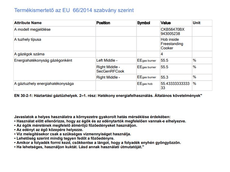 AEG CKB56470BX PlusSteam kombinált tűzhely gőzfunkcióval, AirFry