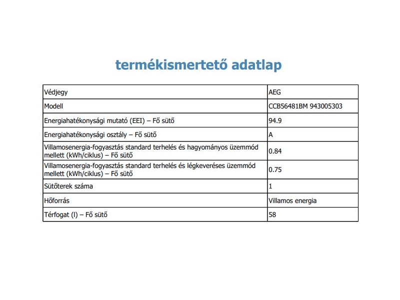 AEG CCB56481BM PlusSteam kerámialapos tűzhely gőzfunkcióval, AirFry