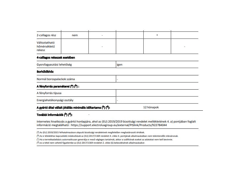 AEG ABE818F6NC Beépíthető fagyasztószekrény