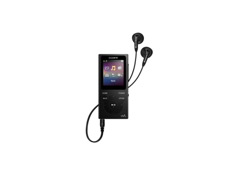 Sony Walkman NWE394LB.CEW Mp4 lejátszó, fekete