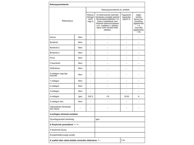 Bosch GSN36VIFP Fagyasztószekrény