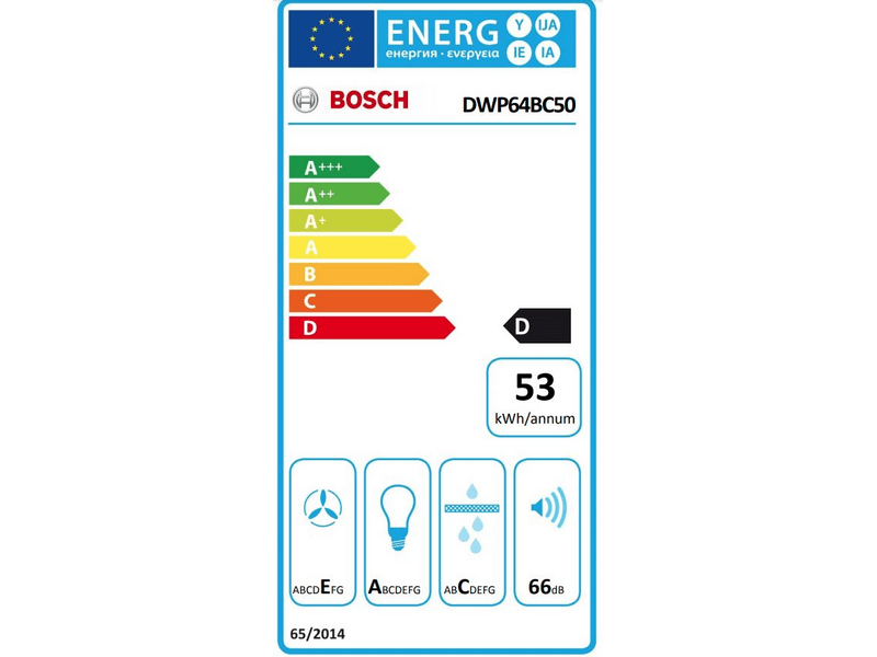 BOSCH DWP64BC50 Fali páraelszívó