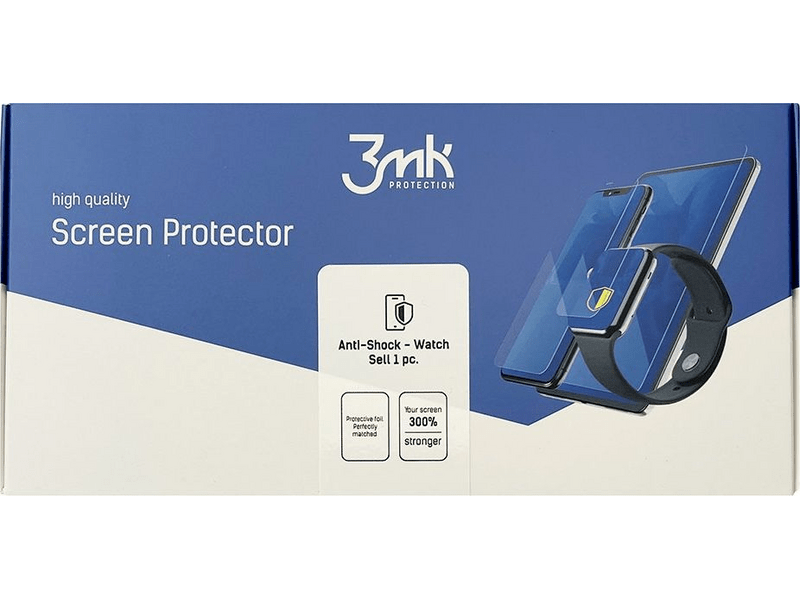 3MK Anti-Shock Kijelzővédő fólia okosórához